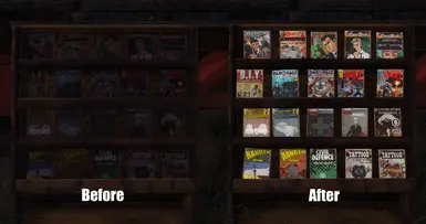 Before &amp; After mod install