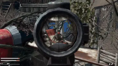 Crude Rifle Long Scope