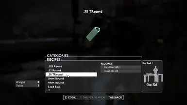 Craftable .38tround Ammo