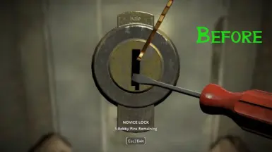 Lockpick Interface Retexture with Graduation for Fallout London