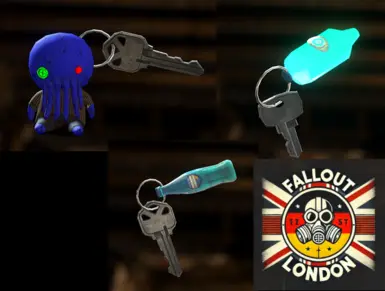 Glowing Keys Everywhere - German - Deutsch