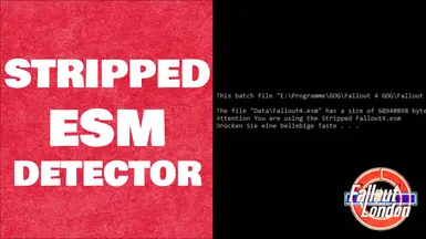 Fallout 4 Stripped ESM Detector