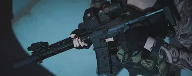 Angel Sub Machine Gun AAC Honey Badger Replacer