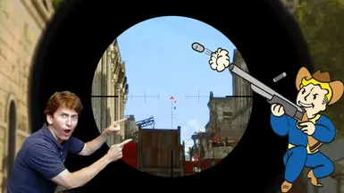 No Sniper Scope Fade In - Fallout London