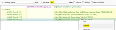 London Scrap list for SKK Global Stash