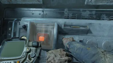 The door console animation bug I mentioned in the description lol