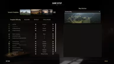 Map 1 Difficulties