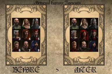 Fantasy Medieval Portraits