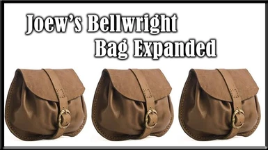 Joew's Bellwright Bag Expanded