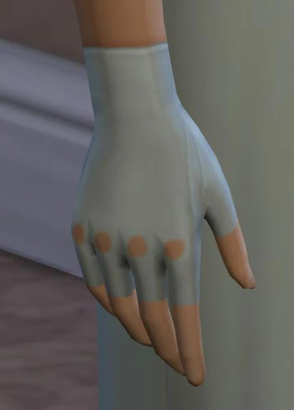 Leather Fingerless Glove At The Sims 4 Nexus Mods And Community