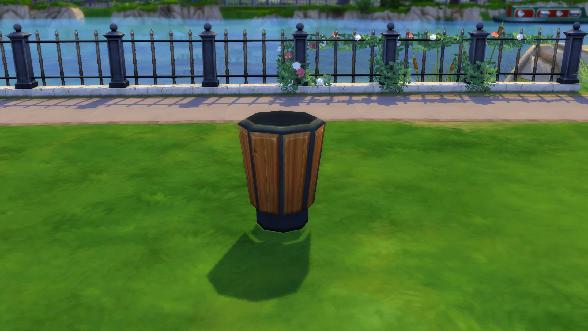 the sims 4 trash can