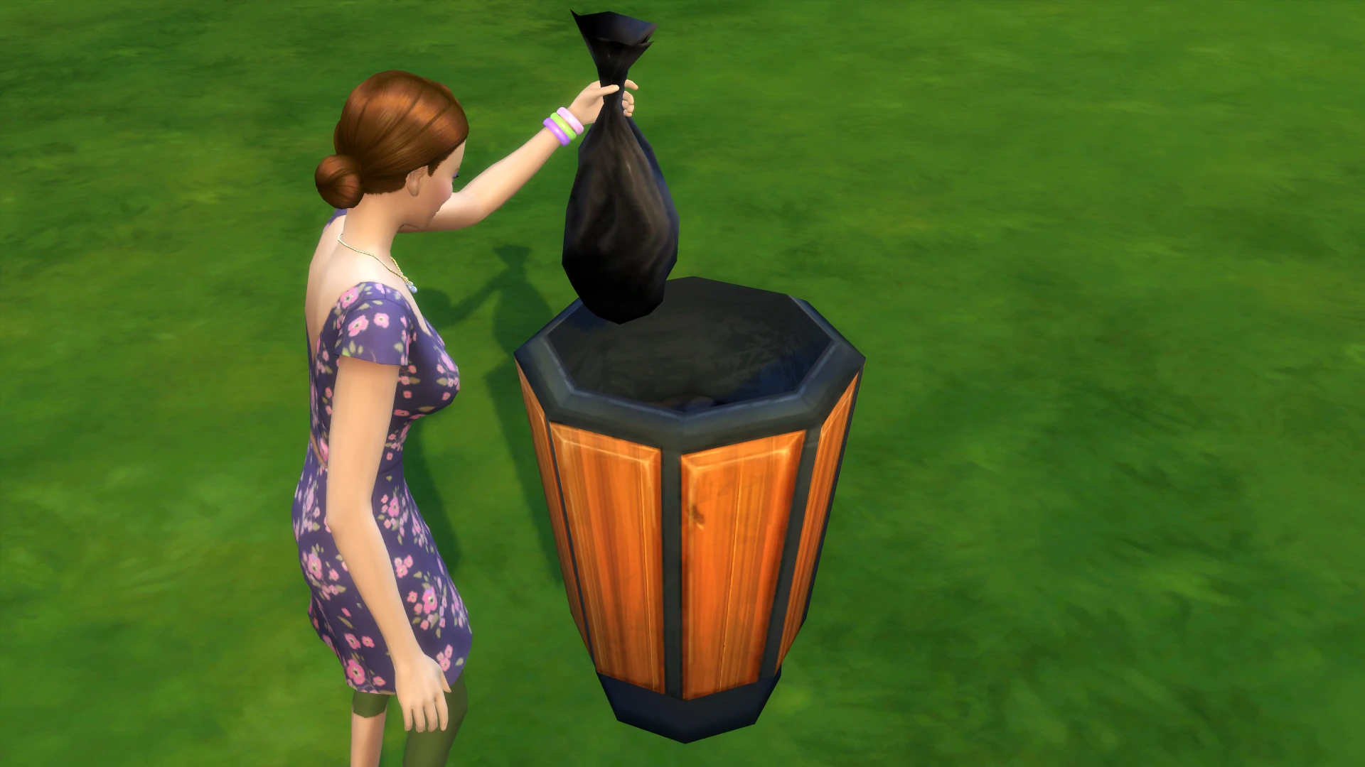 sims 4 trash can full