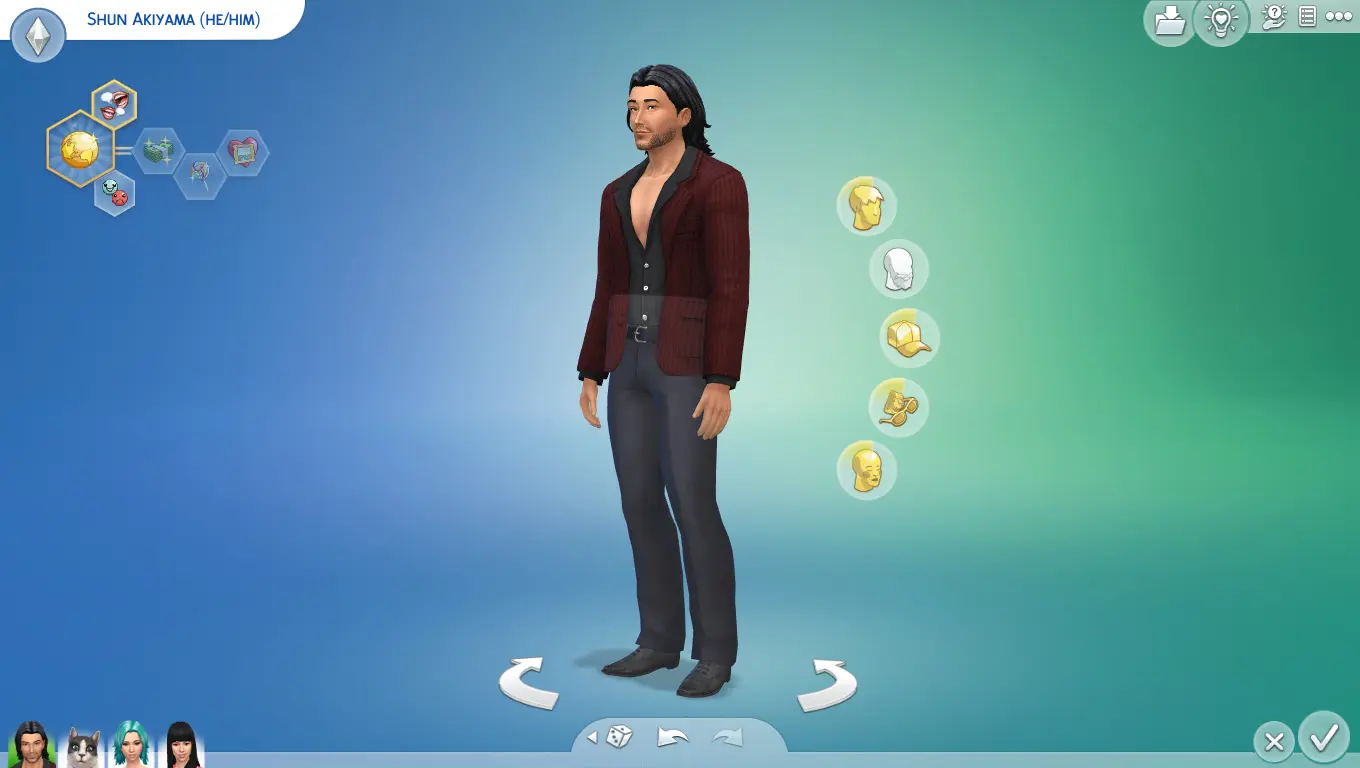 Akiyama's suit jacket from The Yakuza series at The Sims 4 Nexus - Mods ...