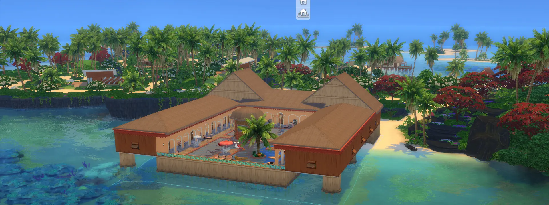 Sapphire Shores Hotel at The Sims 4 Nexus - Mods and community