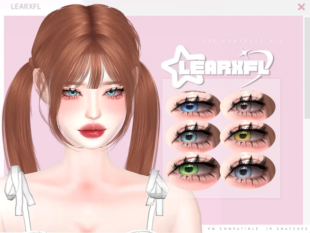 Learxfl Eye Contacts N13 At The Sims 4 Nexus Mods And Community