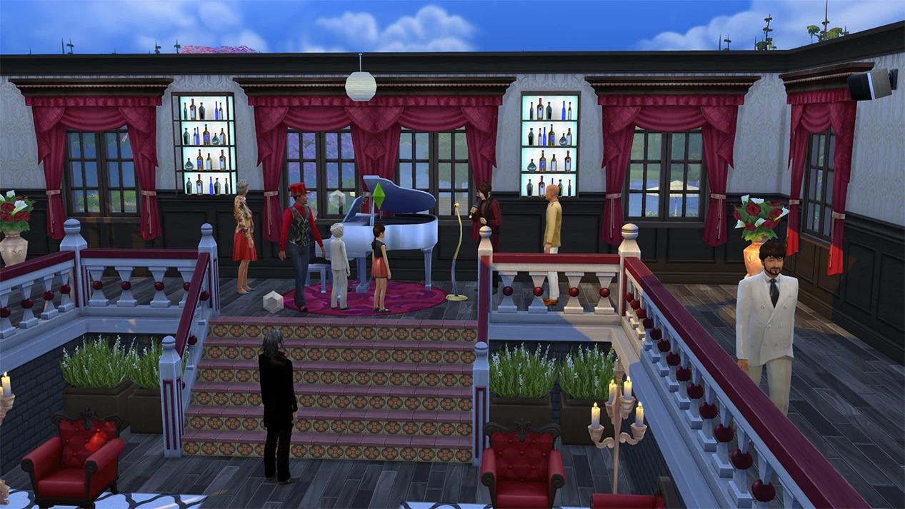 Formal Lounges at The Sims 4 Nexus - Mods and community