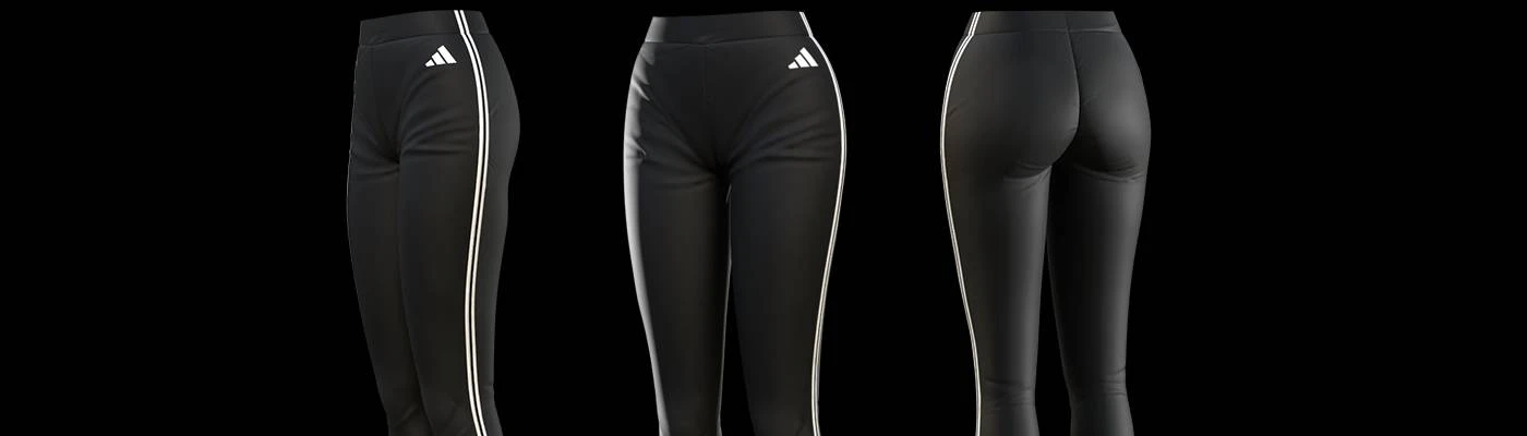 The Sims Resource - Adidas Sports Low-Rise Leggings With Transparency