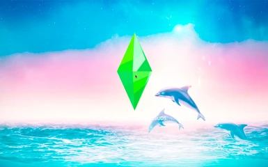 Dolphins Galaxy Custom Loading Screen