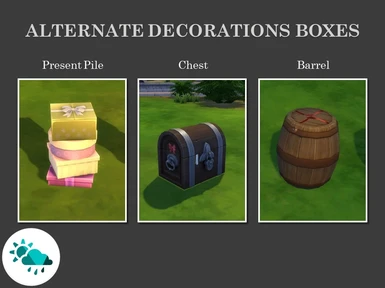 Alternate Decoration Boxes