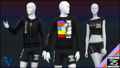 Persona 25th Anniversary - ShopAtlus clothing at The Sims 4 Nexus ...