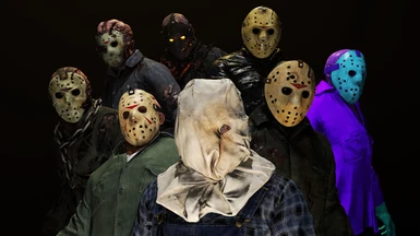 (Friday the 13th The Game) Jason Voorhees-Set