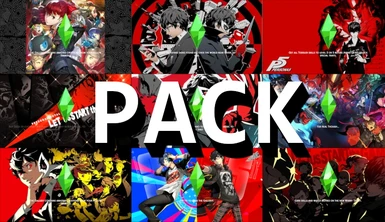 Persona 5 (Key art) - loading screens (pack v2)