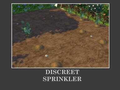 Discreet Sprinkler