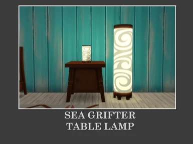 Sea Grifter Table Lamp