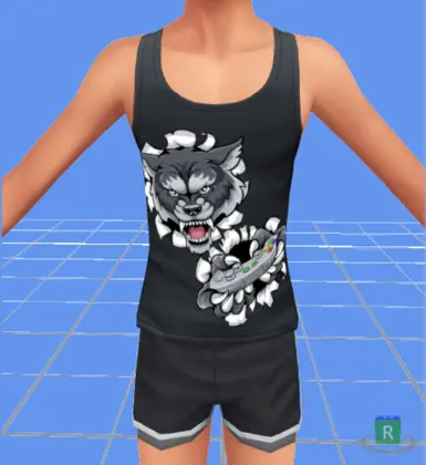 Anime T-shirt Collections at The Sims 4 Nexus - Mods and community