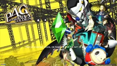 P4G - Title screen