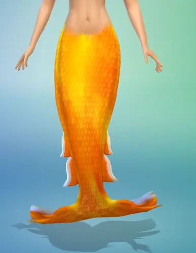 Goldfish Mermaid Tail at The Sims 4 Nexus - Mods and community