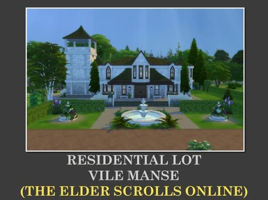 Residential - Vile Manse (From The Elder Scrolls Online)