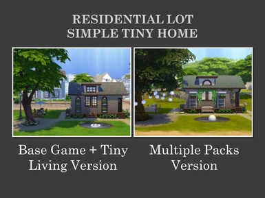 Residential - Simple Tiny Home