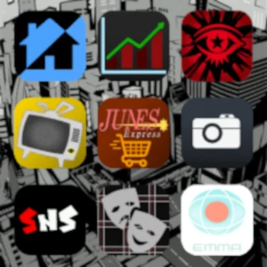 Persona 5 Phone UI (Override Mod)
