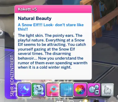 In Game Buff to others around the Snow Elf 1