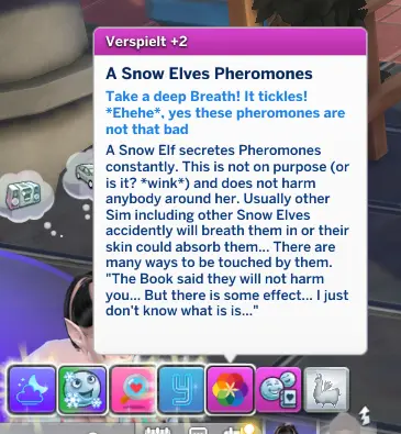 In Game Buff to others around the Snow Elf 2