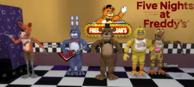 FNAF 1 - Animatronics Deco at The Sims 4 Nexus - Mods and community