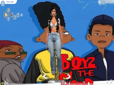 Boys N the hood Cas Background
