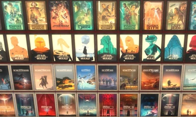 Star Wars Posters Multiple Collections