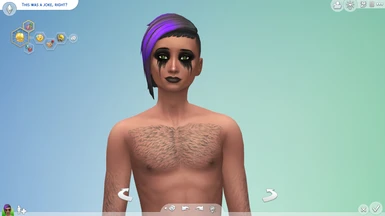 BodyHair and Bald FacialHair PartFlag Overrides for Base Game and High School Years
