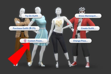 More Mannequin Poses at The Sims 4 Nexus - Mods and community