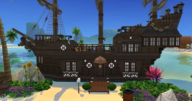 Island Pirate Ship Home
