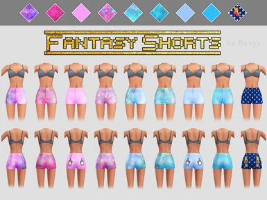 Fantasy Shorts by Raxys