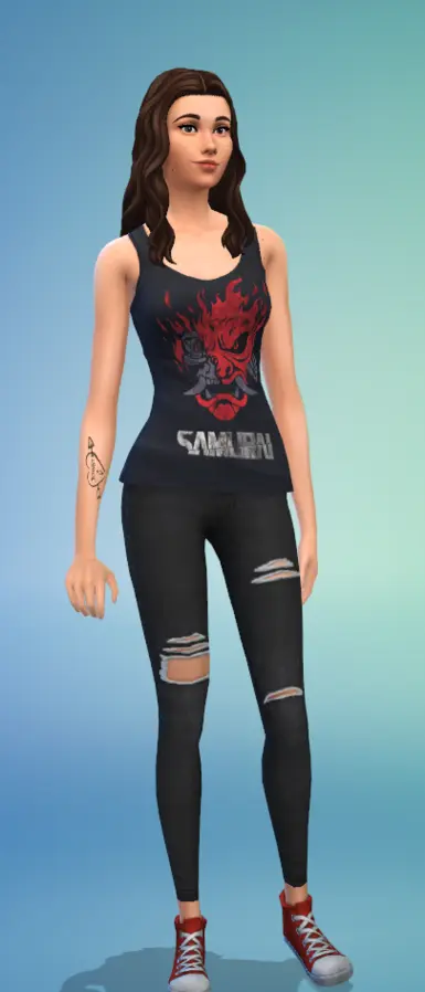 Samurai Tank Feminine