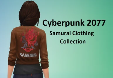 Cyberpunk 2077 Samurai Clothing Collection