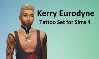 Cyberpunk 2077 Kerry Eurodyne Tattoos