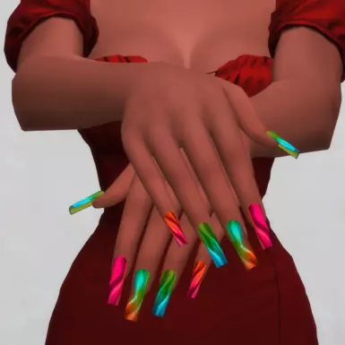Summer Nails Set N098