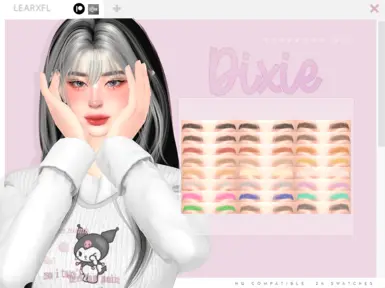 Learxfl Dixie Eyebrows