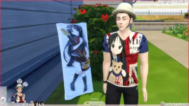 Anime T-shirt Collections at The Sims 4 Nexus - Mods and community