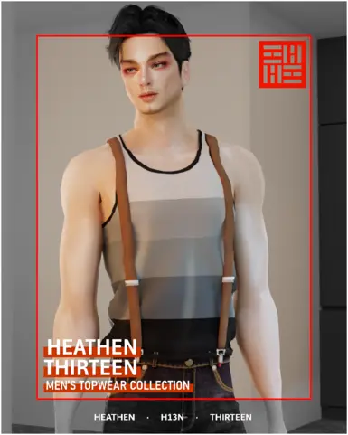 Suspendered Tank Top